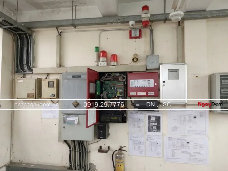 Cách tắt chuông báo cháy ở tủ trung tâm điều khiển 