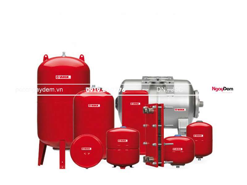 Các loại bình tích áp bơm nước phổ biến hiện nay Cấu tạo bình tích áp