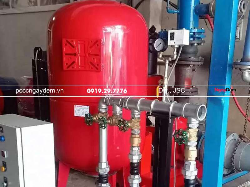 Cách chọn và lắp đặt bình tăng áp máy bơm nước chuẩn Cấu tạo bình tích áp