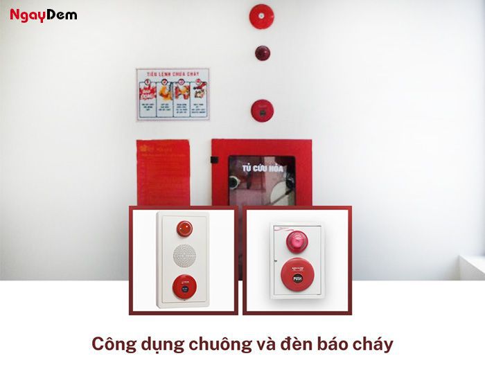 Chuông báo cháy có đèn không