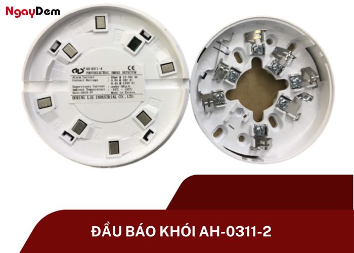 Đặc điểm đến từ đầu báo khói AH-0311-2