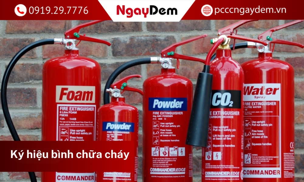 ký hiệu bình chữa cháy