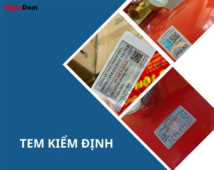 Đôi nét về tem kiểm định bình chữa cháy