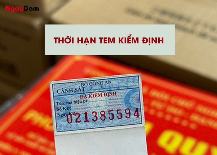 Thời hạn của tem kiểm định bình chữa cháy