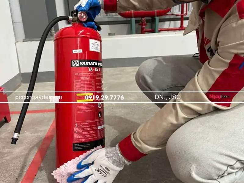 PCCC Ngày Đêm - Nhà thầu bảo dưỡng bình chữa cháy Nha Trang uy tín, chuyên nghiệp đáng tin cậy bảo dưỡng bình chữa cháy tại Nha Trang