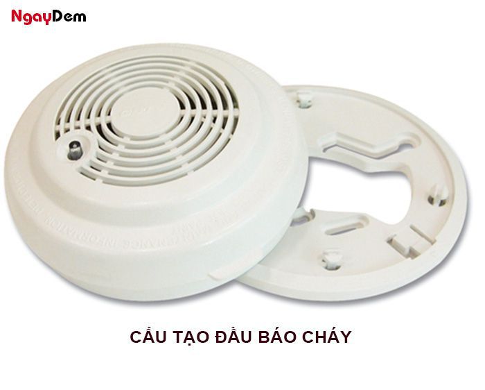 Cấu tạo đầu báo cháy