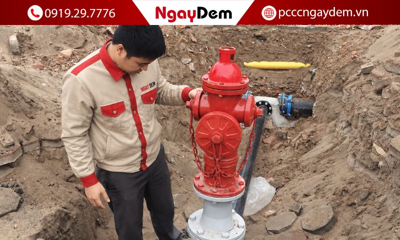 cấu tạo trụ cứu hỏa
