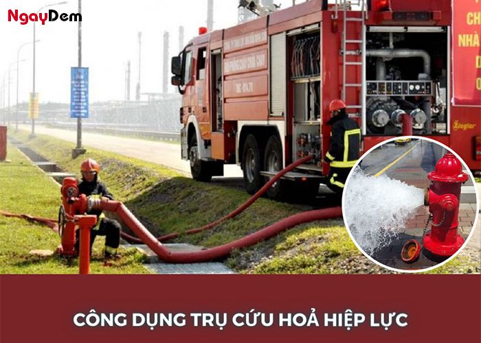 Công dụng của trụ cứu hoả Hiệp Lực