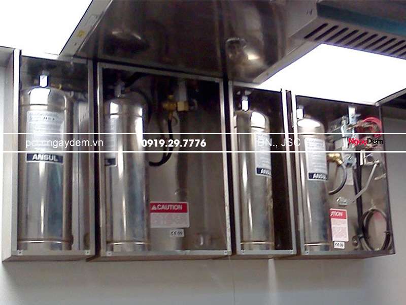 Hệ thống chữa cháy nhà bếp Ansul loại R-102 cho không gian hạn chế có người Hệ thống chữa cháy Ansul là gì