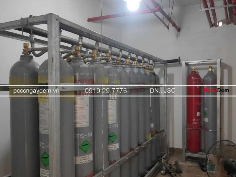 bảo trì hệ thống chữa cháy bằng khí nito
