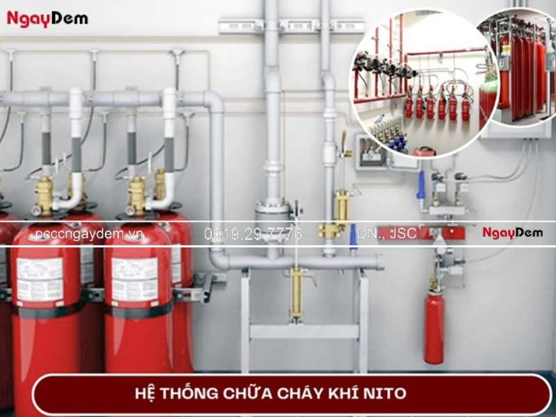 hệ thống chữa cháy bằng khí nito
