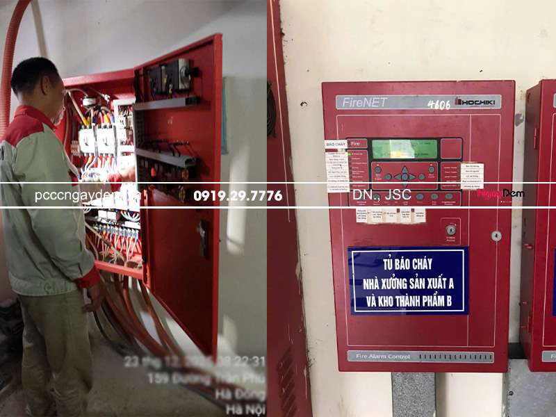 PCCC Ngày Đêm chuyên cung cấp thiết bị PCCC và lắp đặt, bảo dưỡng PCCC chuyên nghiệp hướng dẫn sử dụng tủ trung tâm báo cháy