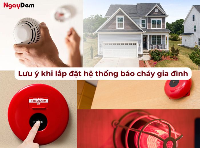 Những lưu ý khi lắp đặt hệ thống báo cháy