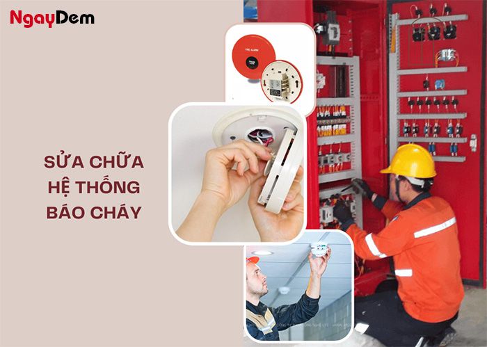 Quy trình sửa chữa hệ thống báo cháy
