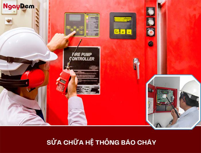 Dịch vụ sửa chữa hệ thống báo cháy