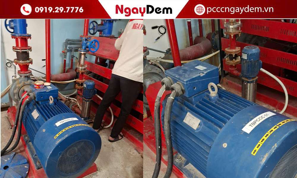 sửa máy bơm chữa cháy