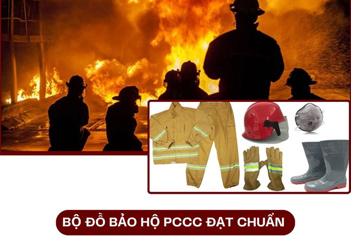 Tiêu chuẩn của đồ bảo hộ phòng cháy chữa cháy