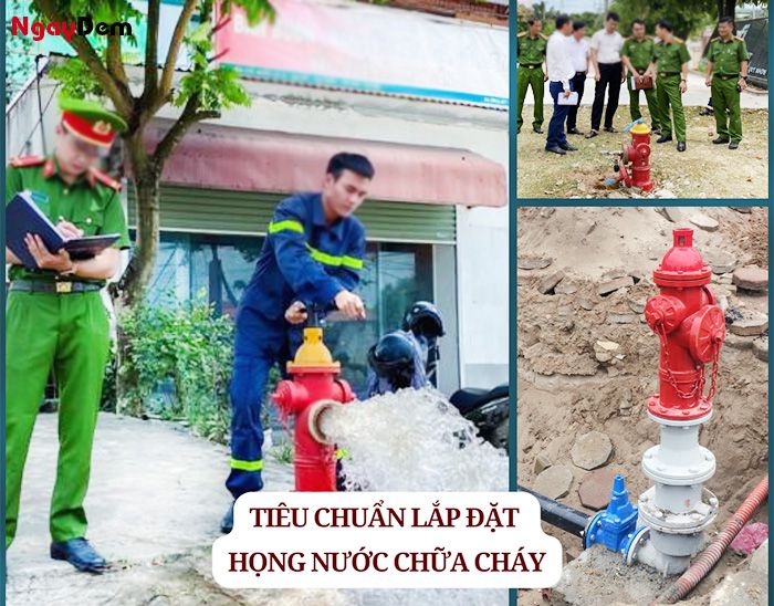 Tiêu chuẩn lắp đặt họng tiếp nước
