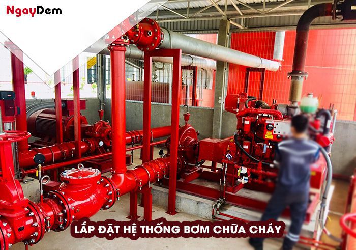 Hướng dẫn lắp đặt phòng bơm chữa cháy