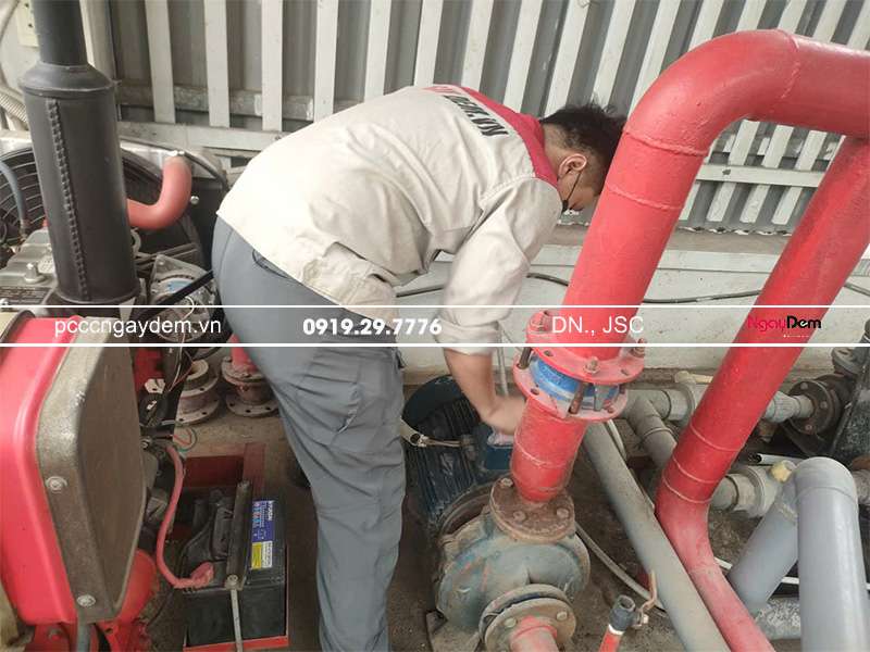 bảo dưỡng PCCC phòng bơm