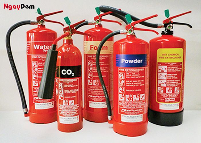 Bán bình chữa cháy các loại