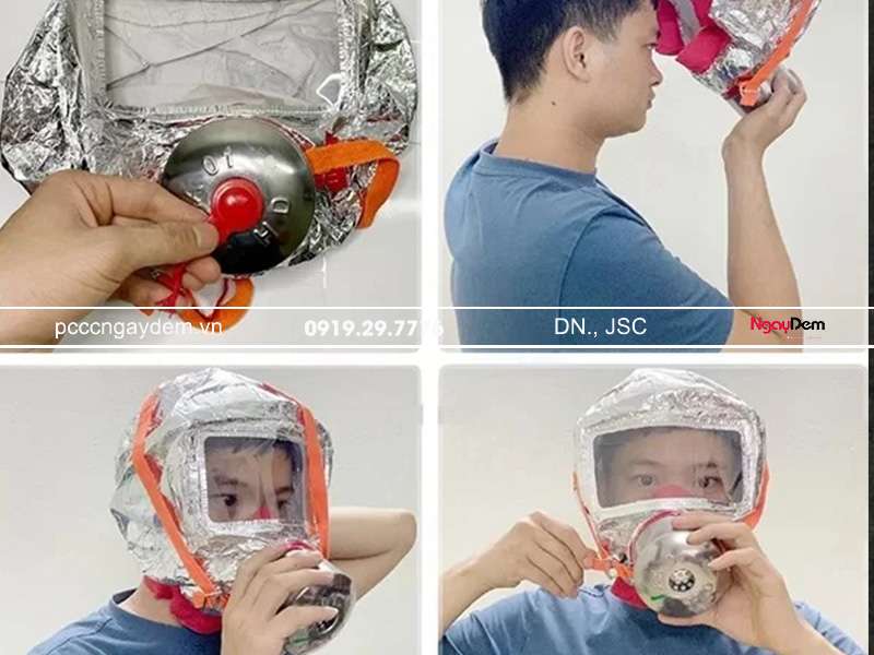 Các loại mặt nạ chống khói PCCC