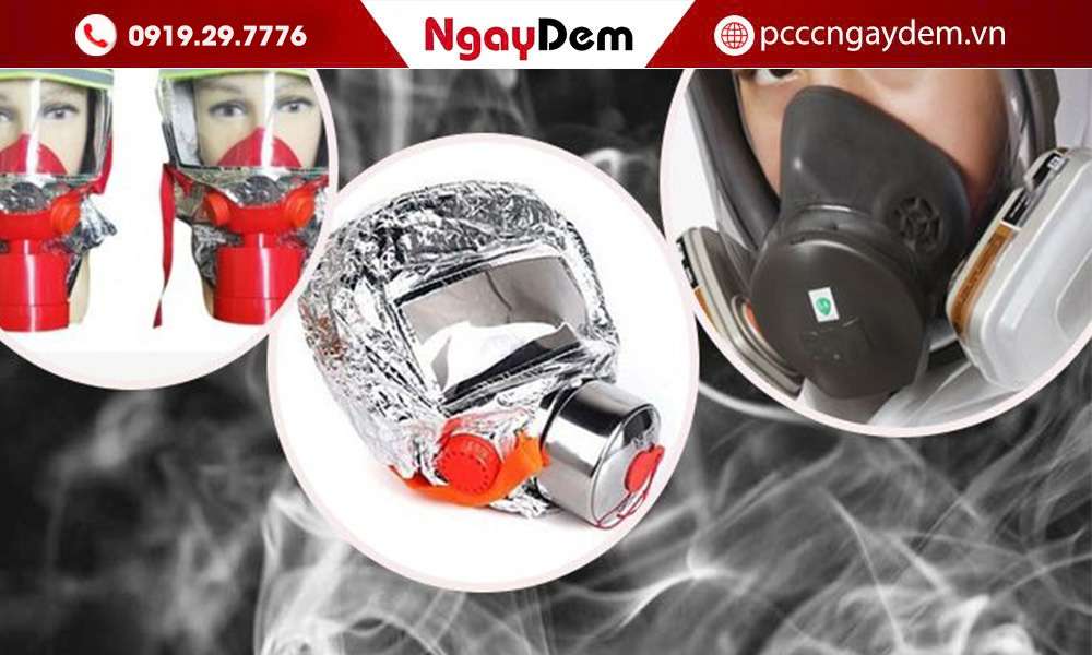 Các loại mặt nạ chống khói PCCC