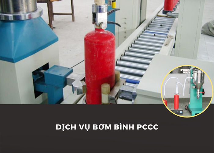 Dịch vụ bơm bình PCCC uy tín tại Ngày Đêm