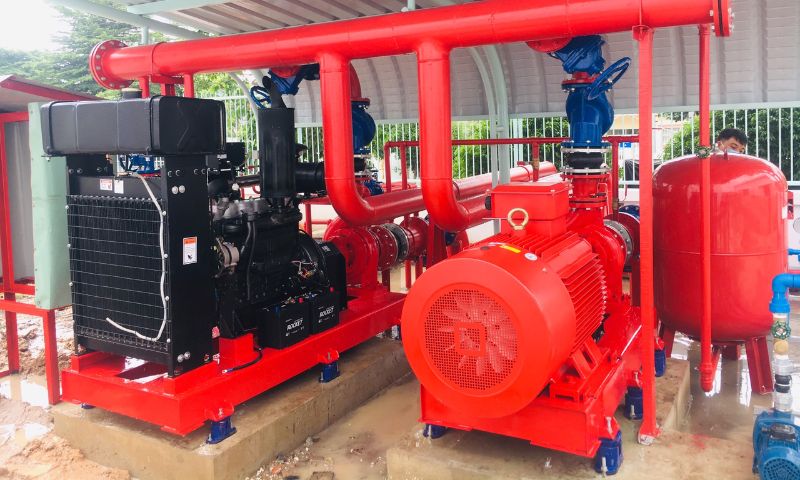 hệ thống bơm pccc