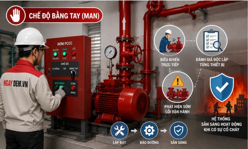 Hệ thống bơm PCCC: Cấu tạo và nguyên lý hoạt động hệ thống bơm pccc