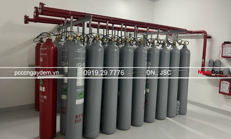 Hệ thống chữa cháy bằng khí là gì? Top 5 hệ thống phổ biến hệ thống chữa cháy bằng khí