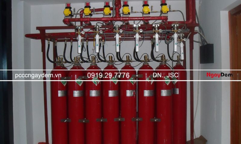 Hệ thống chữa cháy bằng khí là gì? Top 5 hệ thống phổ biến hệ thống chữa cháy bằng khí