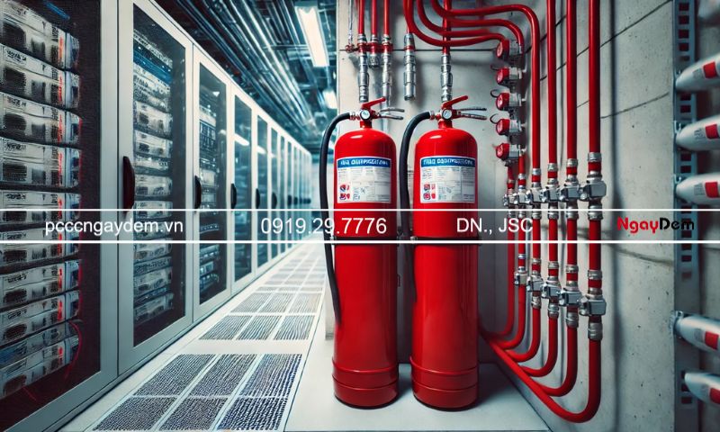 Hệ thống chữa cháy bằng khí là gì? Top 5 hệ thống phổ biến hệ thống chữa cháy bằng khí