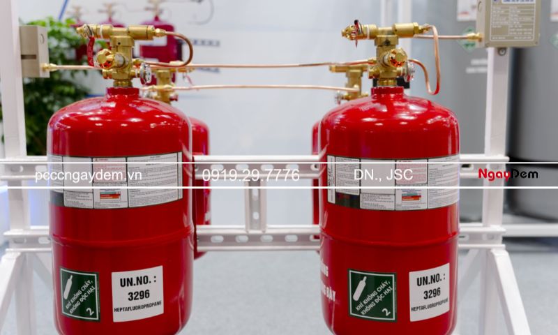 Hệ thống chữa cháy bằng khí là gì? Top 5 hệ thống phổ biến hệ thống chữa cháy bằng khí