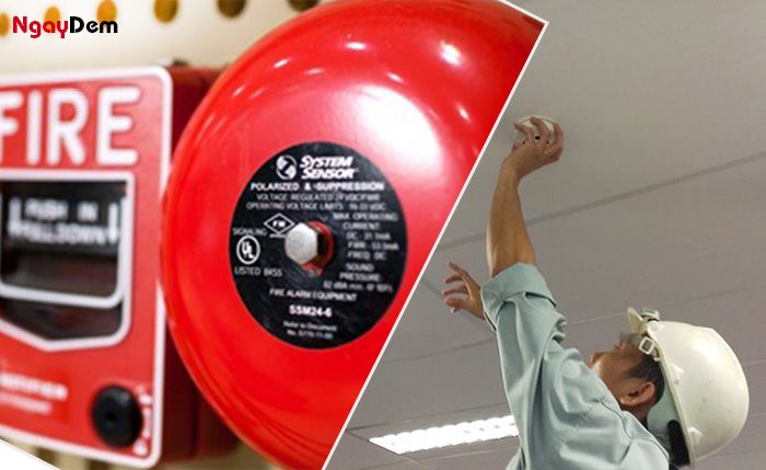 Thi công lắp đặt báo cháy tự động - thiết bị PCCC