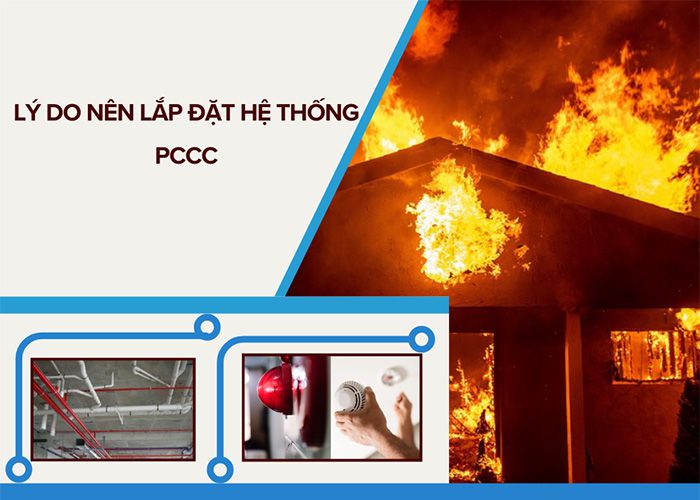 Lý do nên lắp đặt hệ thống phòng cháy chữa cháy