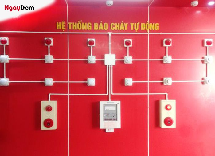 Quy trình thi công lắp đặt báo cháy tự động