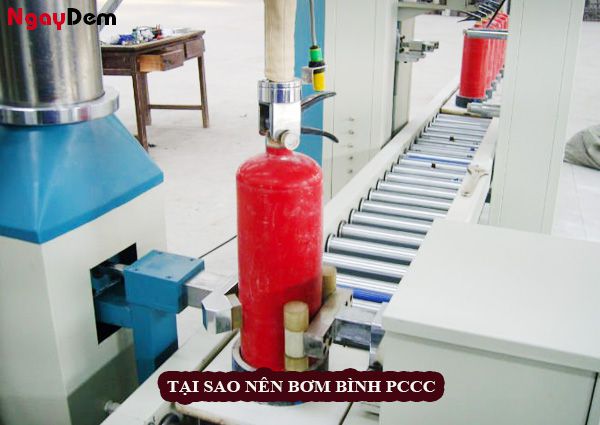 Lý do nên bơm bình PCCC theo định kỳ