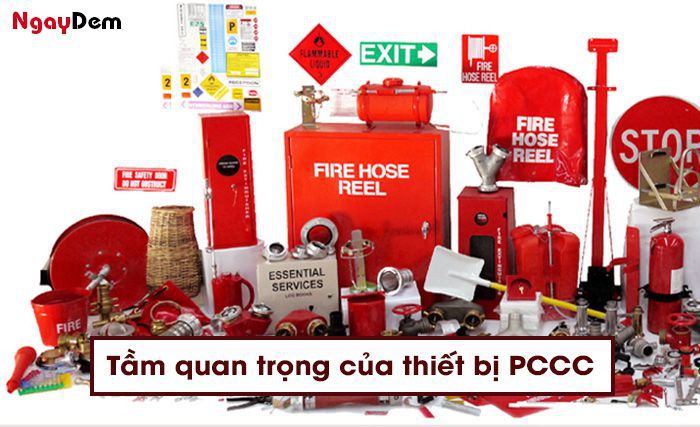 Tại sao nên mua thiết bị phòng cháy chữa cháy