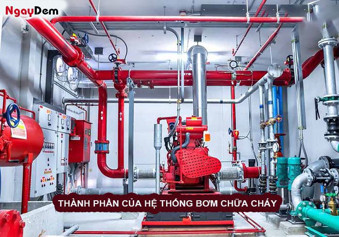 Cấu tạo hệ thống bơm chữa cháy