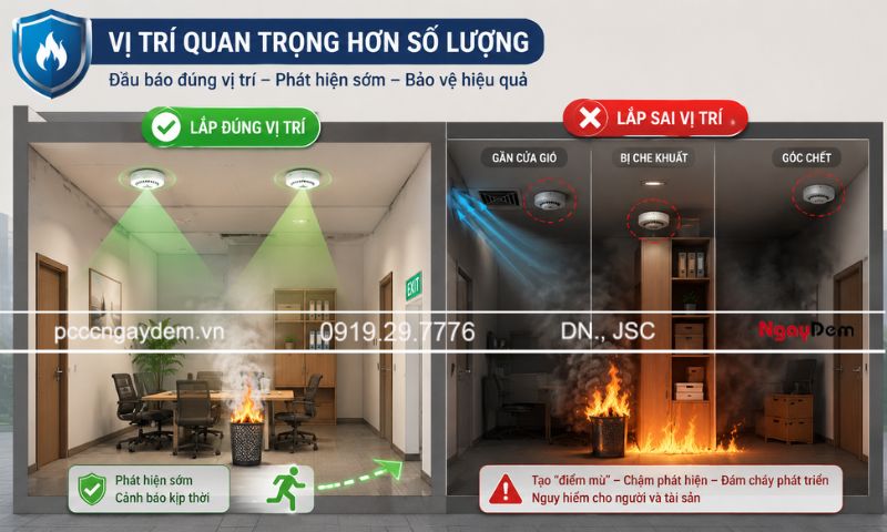 thi công lắp đặt báo cháy tự động