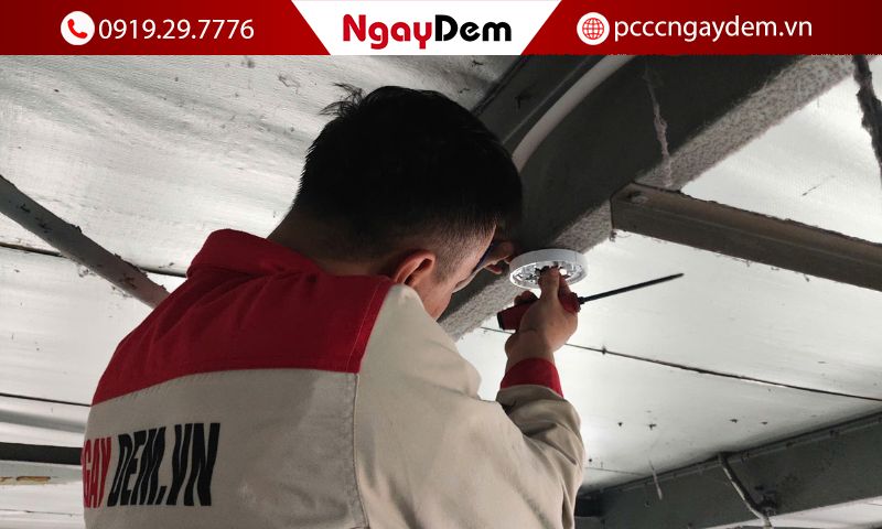 thi công lắp đặt báo cháy tự động