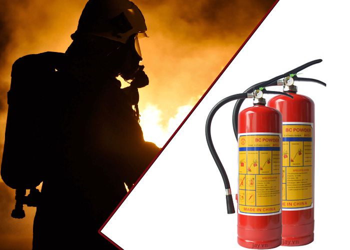 Bình chữa cháy 4kg giá rẻ - kiểm định đạt chuẩn