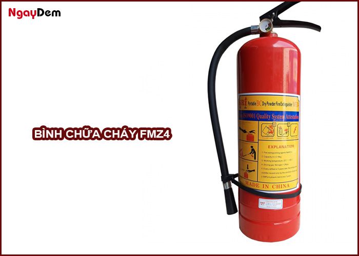 Thành phần bình cứu hoả MFZ4