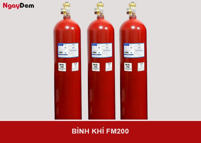 Bình khí chữa cháy FM200