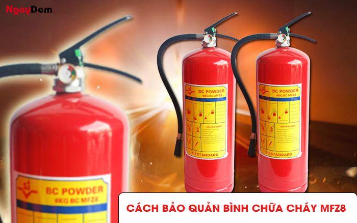 Cách bảo quản bình MFZ8 chuẩn