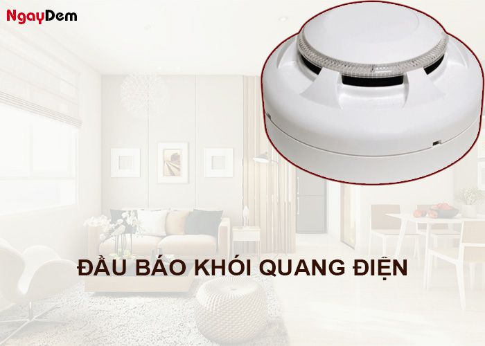 Đầu báo cháy khói quang điện
