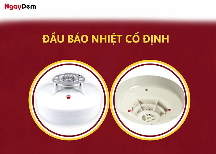 Đầu báo cháy nhiệt cố định