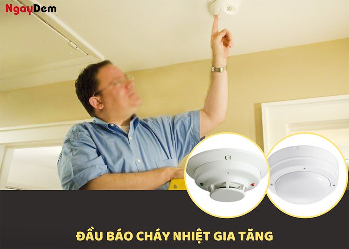 Đầu báo cháy nhiệt gia tăng