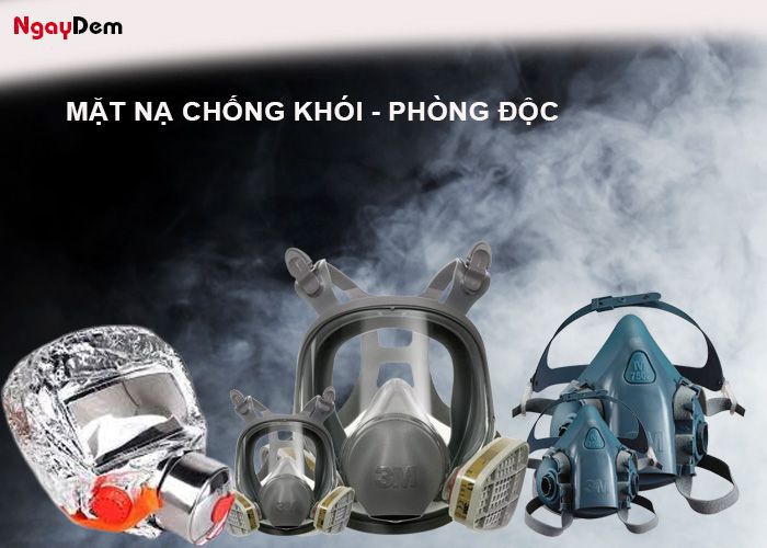 Mặt nạ chống khói, phòng độc - Dụng cụ phòng cháy chữa cháy